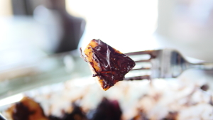 chocolate covered pear